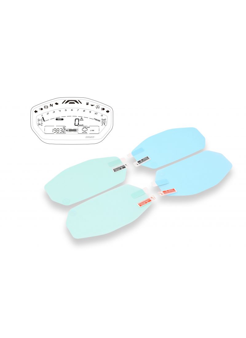 Dashboard Protector Kit (4 PCS) SuperSport 939 - CNC Racing Ducati Supersport 939 (2017-2020)