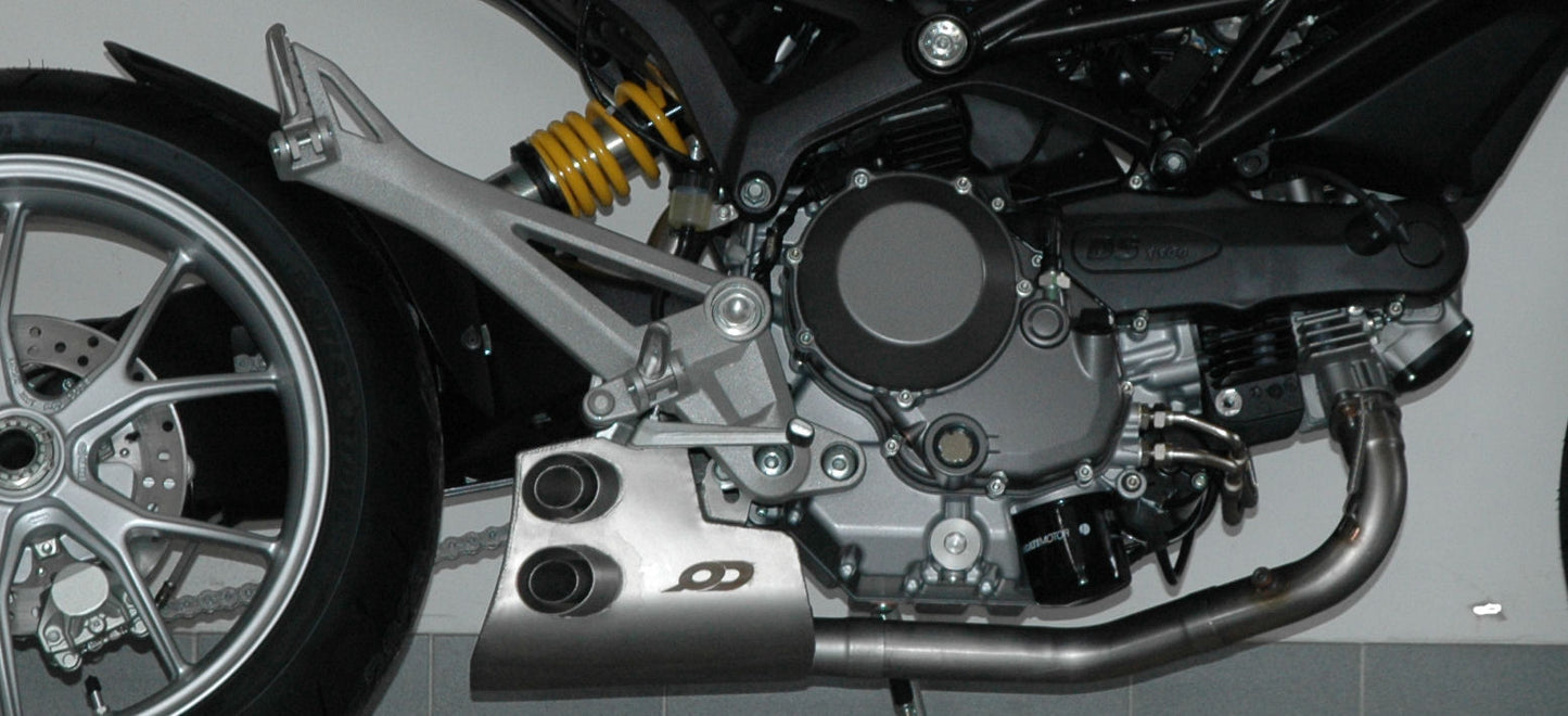 Système d'échappement QD EXBOX EVO Ducati Monster 1100 EVO (2011-2015)