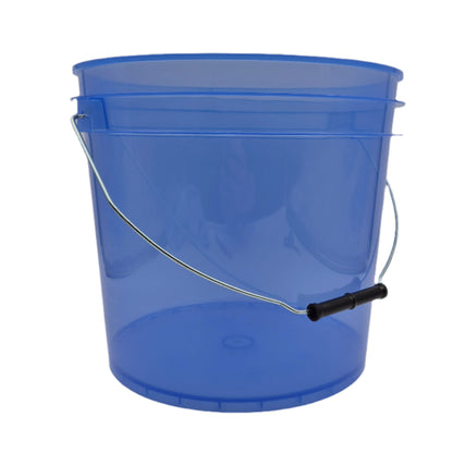 D Con Heavy Duty Wash Emmer – Blauwe 19L Sopemmer voor Veilige Motor- en Auto-Detailing overzicht vooraanzicht