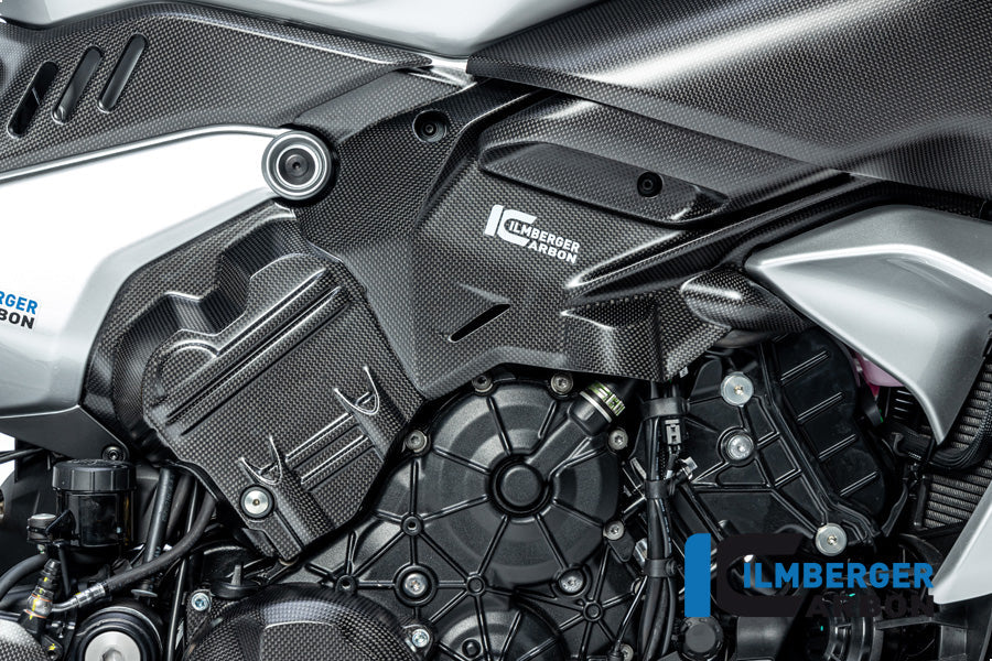 Cilinderkopdeksel rechts mat carbon Ducati Diavel V4 RS (2025+)