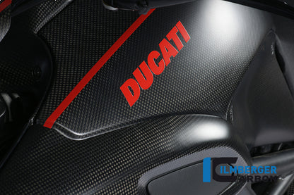 Couverture du réservoir du centre de carbone Ducati Diavel Ducati Diave (2014-2018)