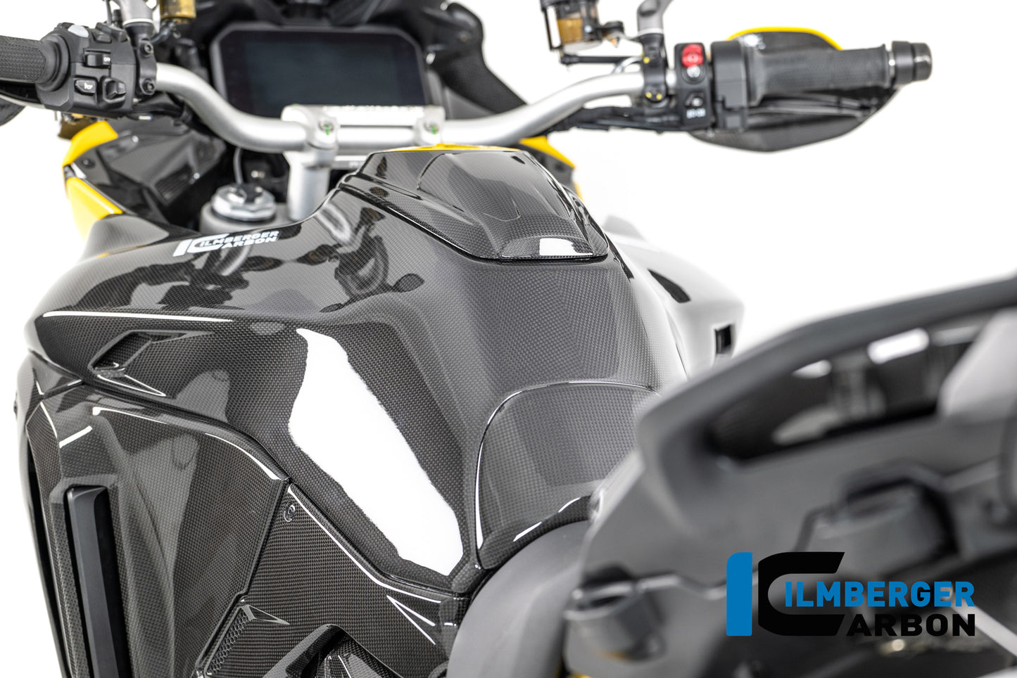 Bovenste tankcover glanzend carbon Ducati Multistrada V4 (2025+)
