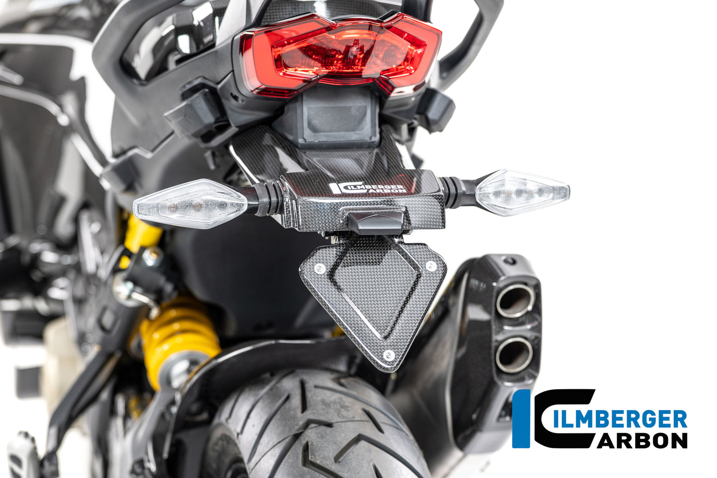 Kentekenplaathouder glanzend carbon Multistrada V4RS (2025+)