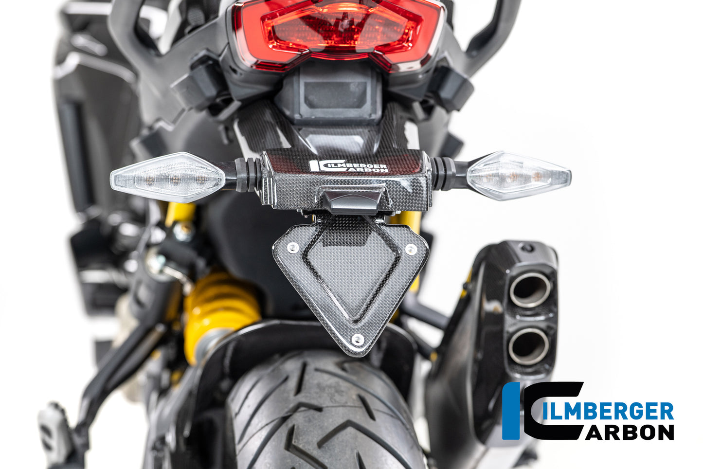 Kentekenplaathouder glanzend carbon Multistrada V4RS (2025+)