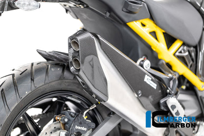 Uitlaat endcap glanzend carbon Ducati Multistrada V4S (2025+)