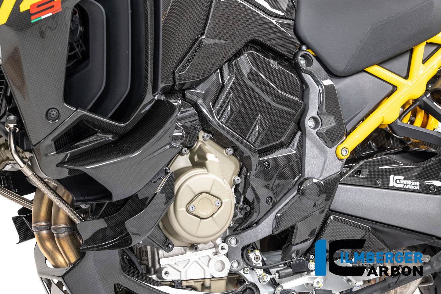 Bovenste framecover links glanzend carbon Ducati Multistrada V4 (2025+)