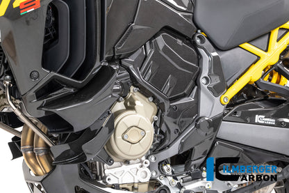 Framecover links glanzend carbon Ducati Multistrada V4S (2021-2024)