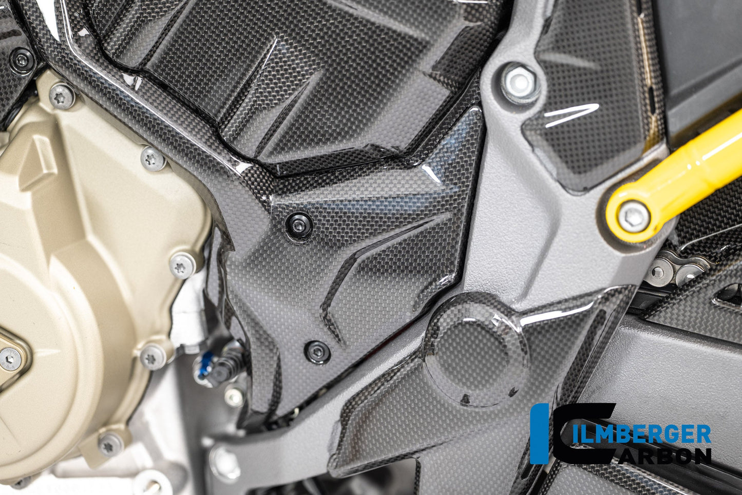 Voortandwielcover glanzend carbon Ducati Multistrada V4S (2025+)