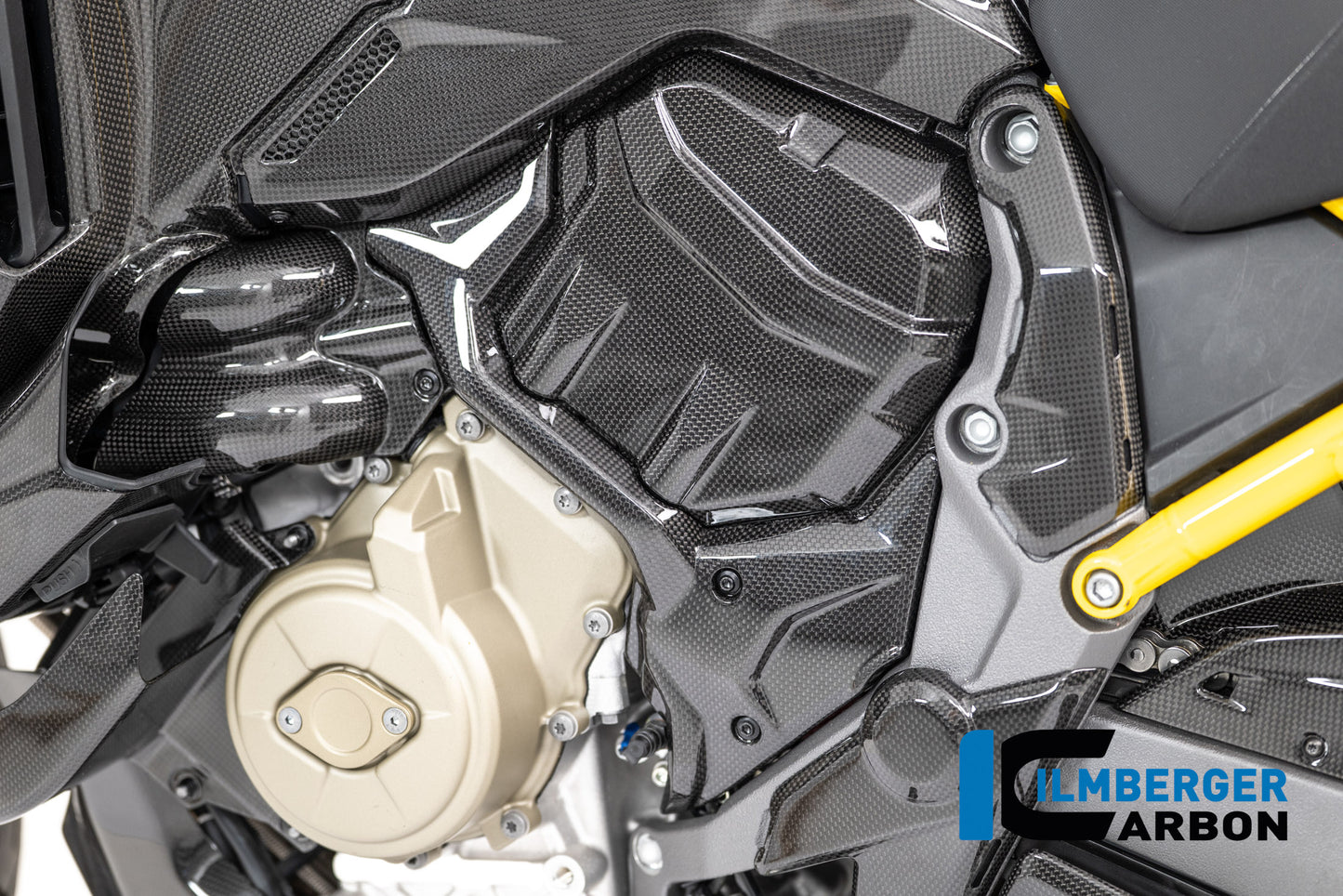 Bovenste framecover links glanzend carbon Ducati Multistrada V4 (2025+)