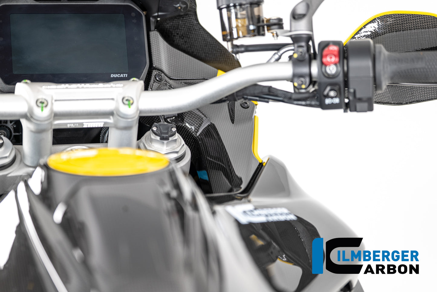 Rechter cockpit cover glanzend carbon Ducati Multistrada V4 (2025+)
