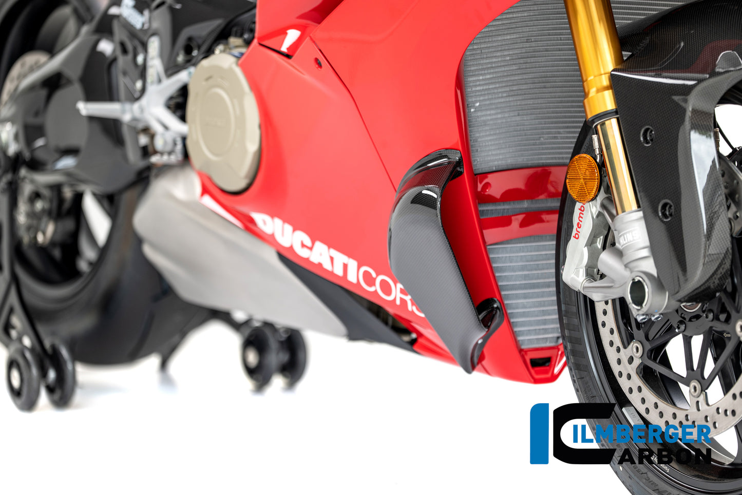 Radiator sidepod (rechts) glanzend carbon Ducati Panigale V4R (2026+)