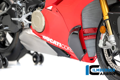 Radiator sidepod (rechts) glanzend carbon Ducati Panigale V4R (2026+)