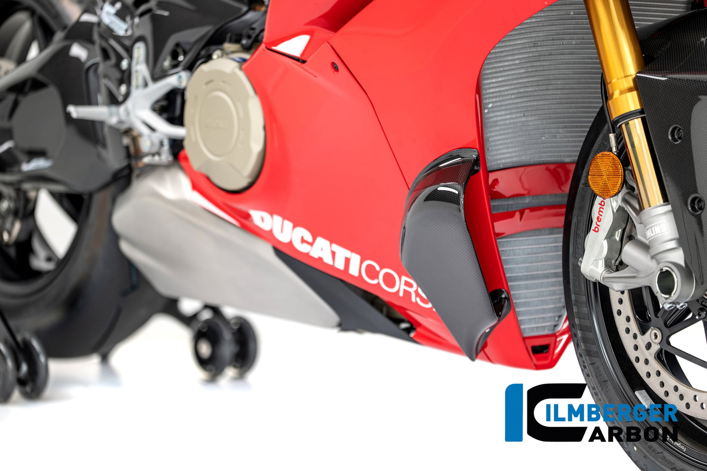 Radiator sidepod (rechts) glanzend carbon Ducati Panigale V4 (2025+)