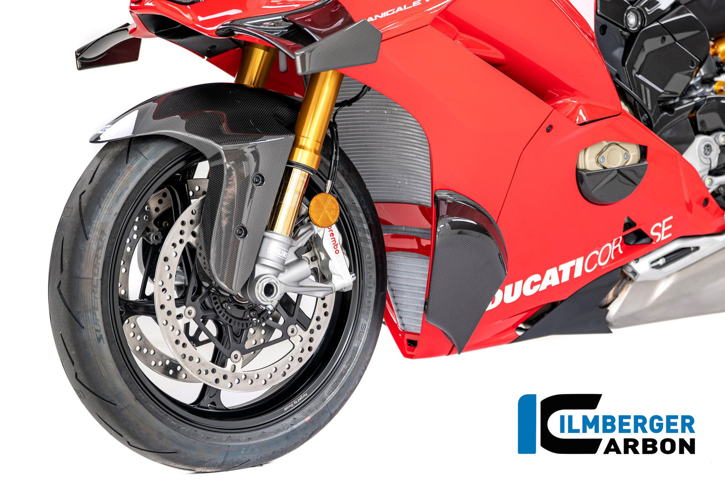 Radiator sidepod (links) glanzend carbon Ducati Panigale V4R Racing (2025+)