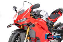 Winglet V4R Racing-stijl (links) glanzend carbon Ducati Panigale V4R Racing (2025+)