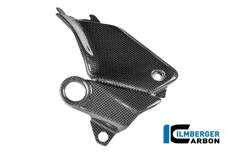 Cover aan de zijkant van de tank rechts glanzend carbon Ducati Panigale V4 S (2025+)