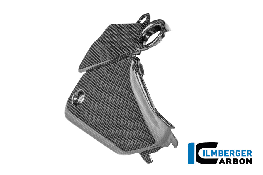 Cover aan de zijkant van de tank rechts glanzend carbon Ducati Panigale V4 (2025+)