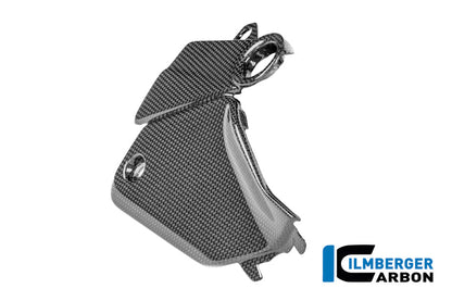 Cover aan de zijkant van de tank rechts glanzend carbon Ducati Panigale V4 S (2025+)