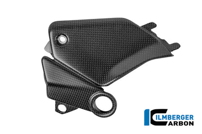 Cover aan de zijkant van de tank links mat carbon Ducati Panigale V4 Tricolore (2025+)