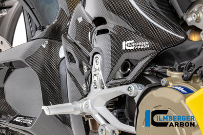 Hielbeschermer (rechts) glanzend carbon Ducati Panigale V4 Tricolore Italia (2025+)