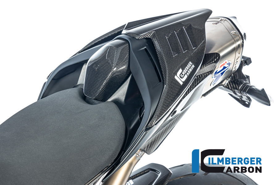 Remplacement du siège du passager Monoposto Carbon brillant spécial et gris Ducati Streetfighter V4 SP2 (2023-2024)