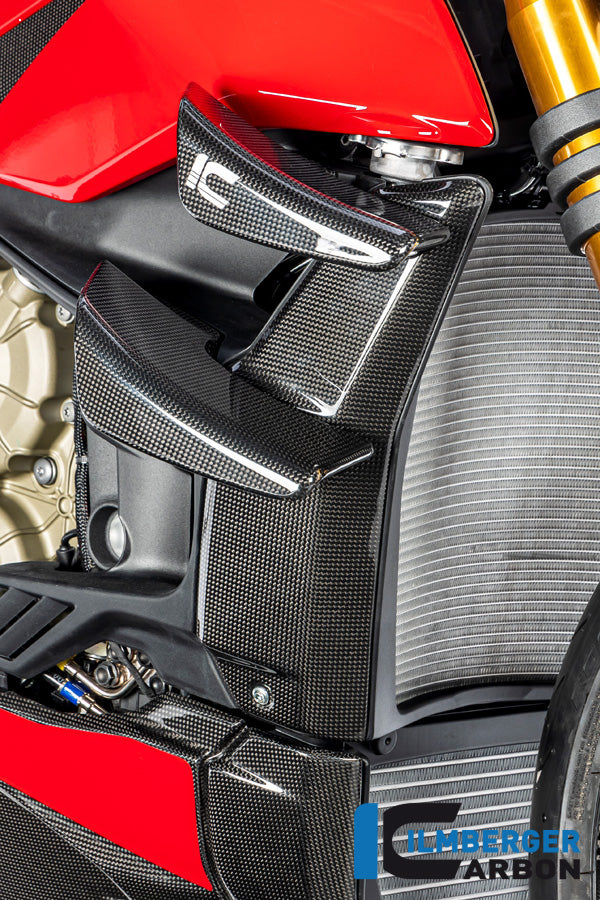 Kit Winglet Kit droit Glossy Carbon Streetfighter V4 / V4S Ducati Streetfighter V4 (2020-2022)