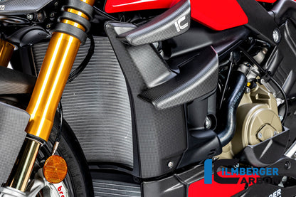 Kit Winglet côté gauche Matt Carbon Streetfighter V4 / V4S Ducati Streetfighter V4 Lamborghini (2023+)