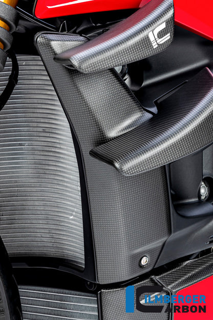 Kit Winglet côté gauche Matt Carbon Streetfighter V4 / V4S Ducati Streetfighter V4 S (2023+)