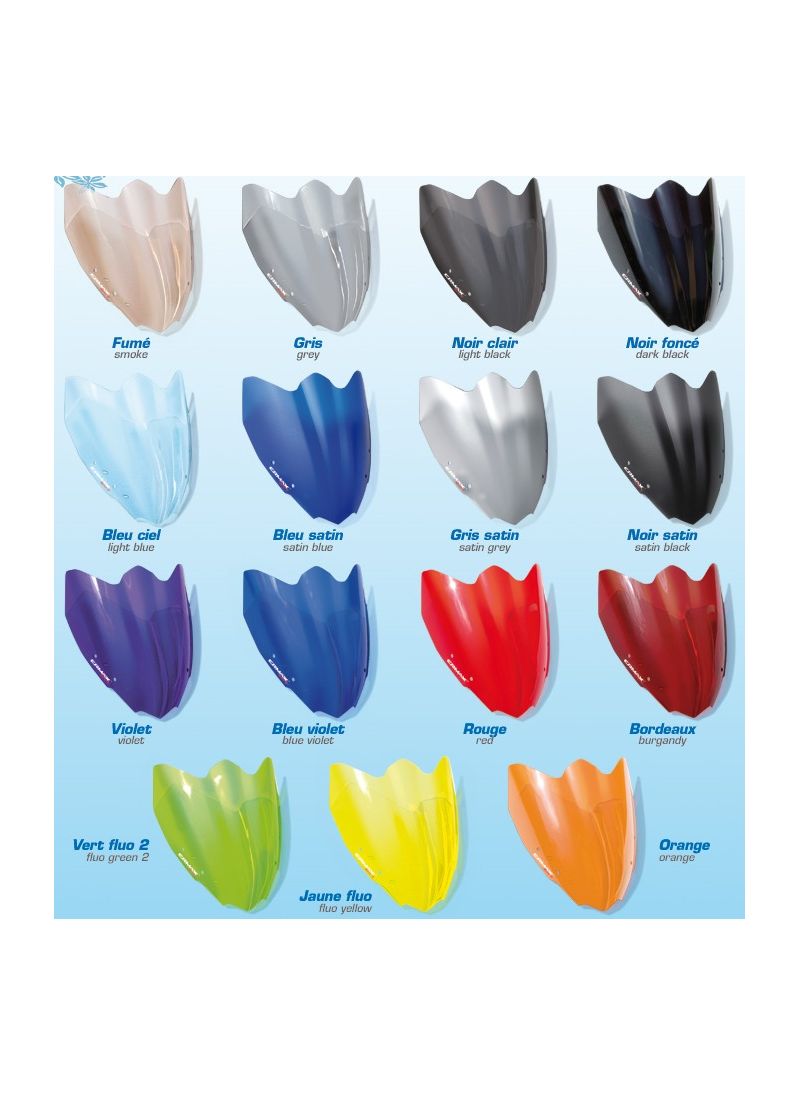 Ermax Sport windscreen 32cm MP3 125/300 Yourban 2011-2017