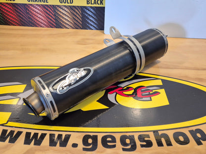 Honda CBR929RR CBR954RR CBR900RR 2000 2001 2002 2003 uitlaat gebruikt Zwart RVS 