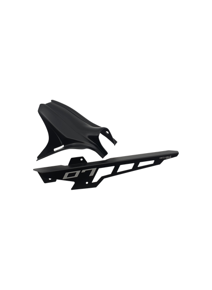 Ermax Hugger avec le garde de la chaîne en aluminium Yamaha MT-07 MT07 2021+