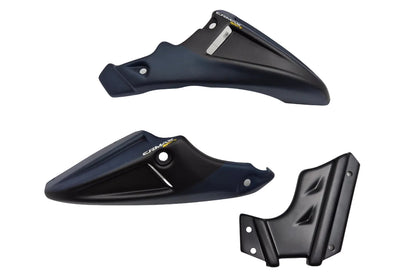 E8901T04-B6 Ermax bellypan Honda CB650R  Matt Jeans Metallic Blue (PB417) en Matt Gunpowder Black Metallic (NH436) 2019-2020 overzicht 2