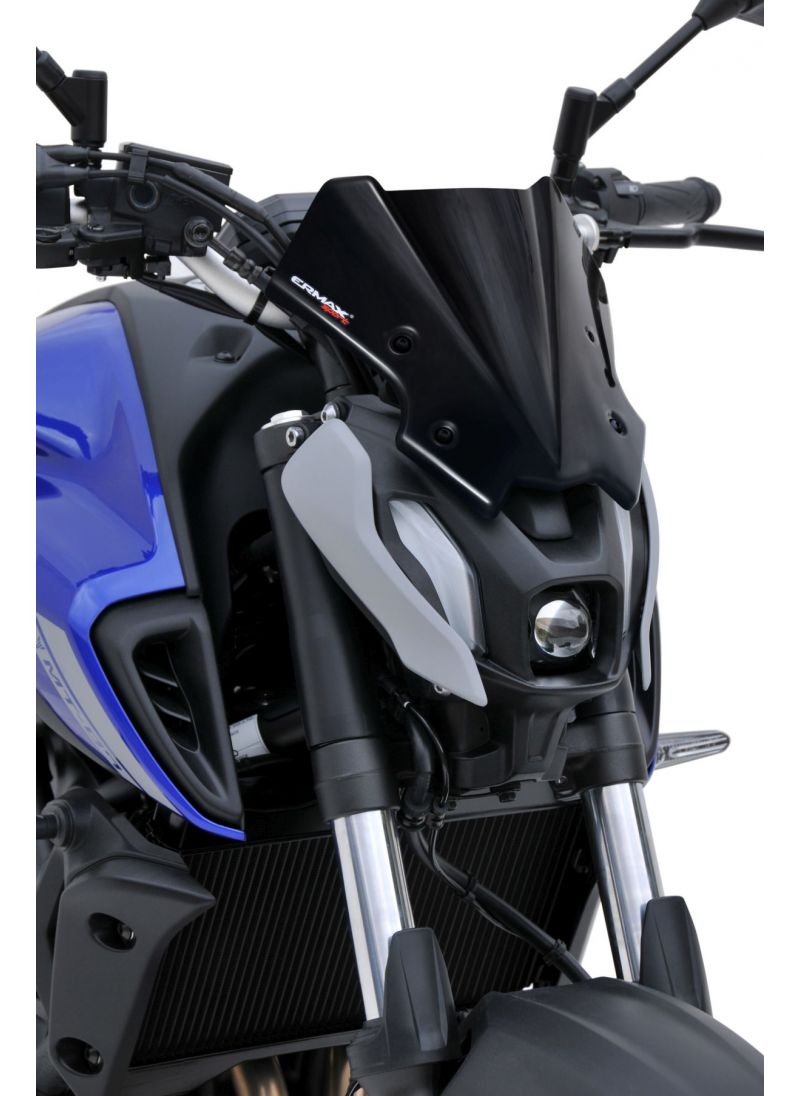 Ermax Hypersport Énergie éolienne 22cm Yamaha MT-07 MT07 2021+
