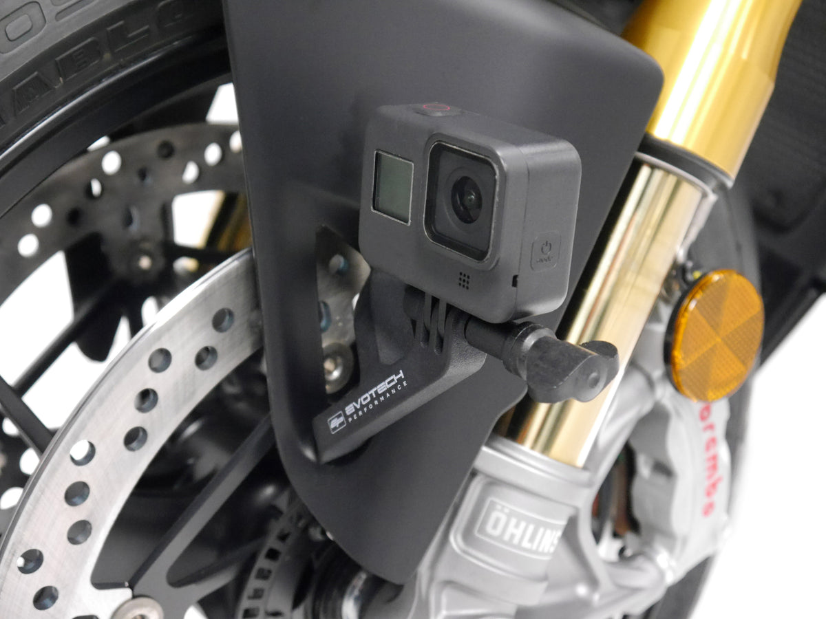 Evotech Action / Safety Camera Front Mudguard Mount - Ducati Panigale V4 (2021 - 2024) (L/H Side)