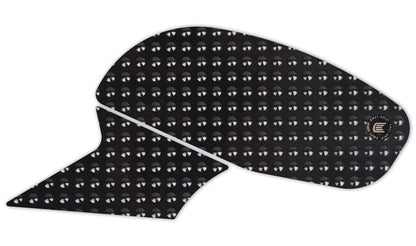 EaziGrip EVO Black tank grip set Ducati Panigale V4 (2027+)