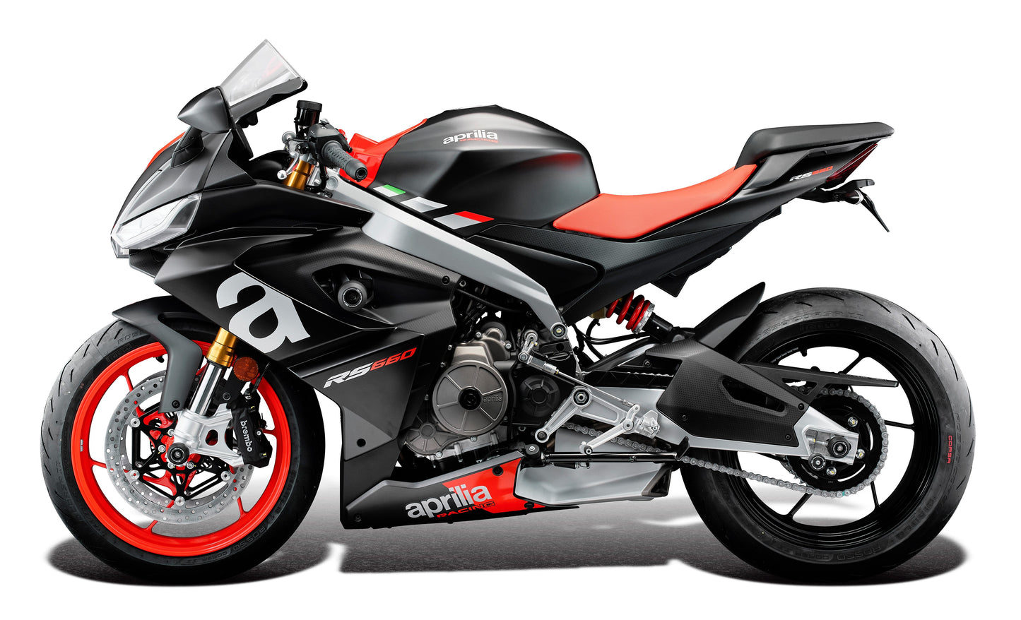 Evotech Voorvork en Achterbrug Beschermer Set - Aprilia RS660 (2021+)