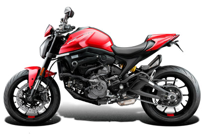 Evotech Ducati Monster 950 + (Plus) Valbescherming complete kit (2021+)