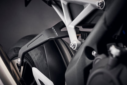 Evotech Triumph Speed Triple 1200 RS Black Uitlaatsteun (2021+)
