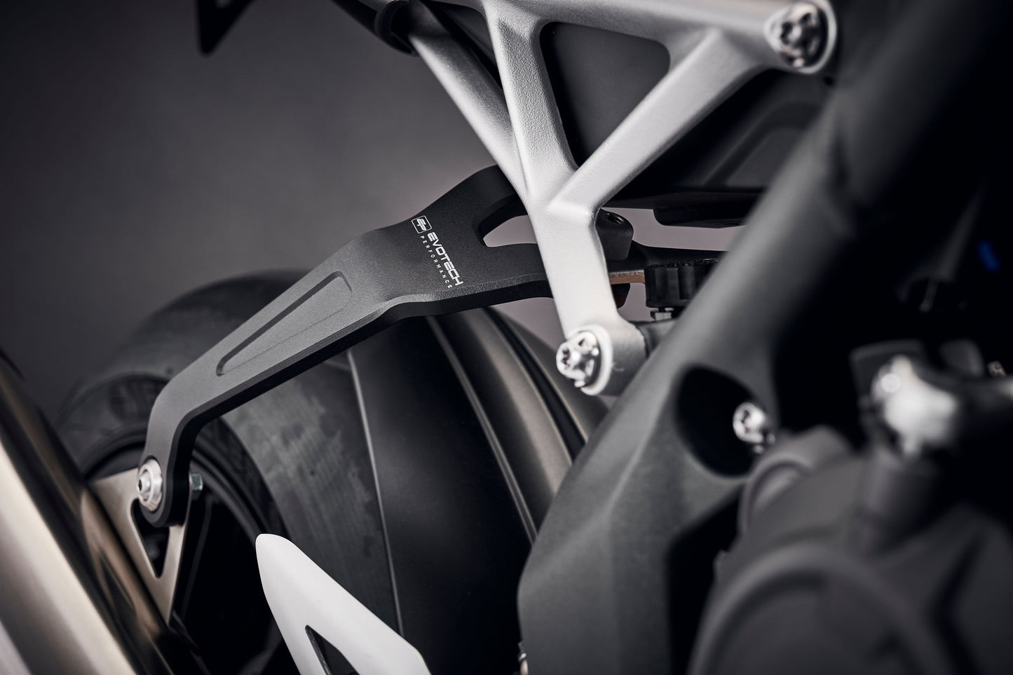 Uitlaatsteun Evotech Zwart Triumph Speed Triple 1200 RS (2025+)