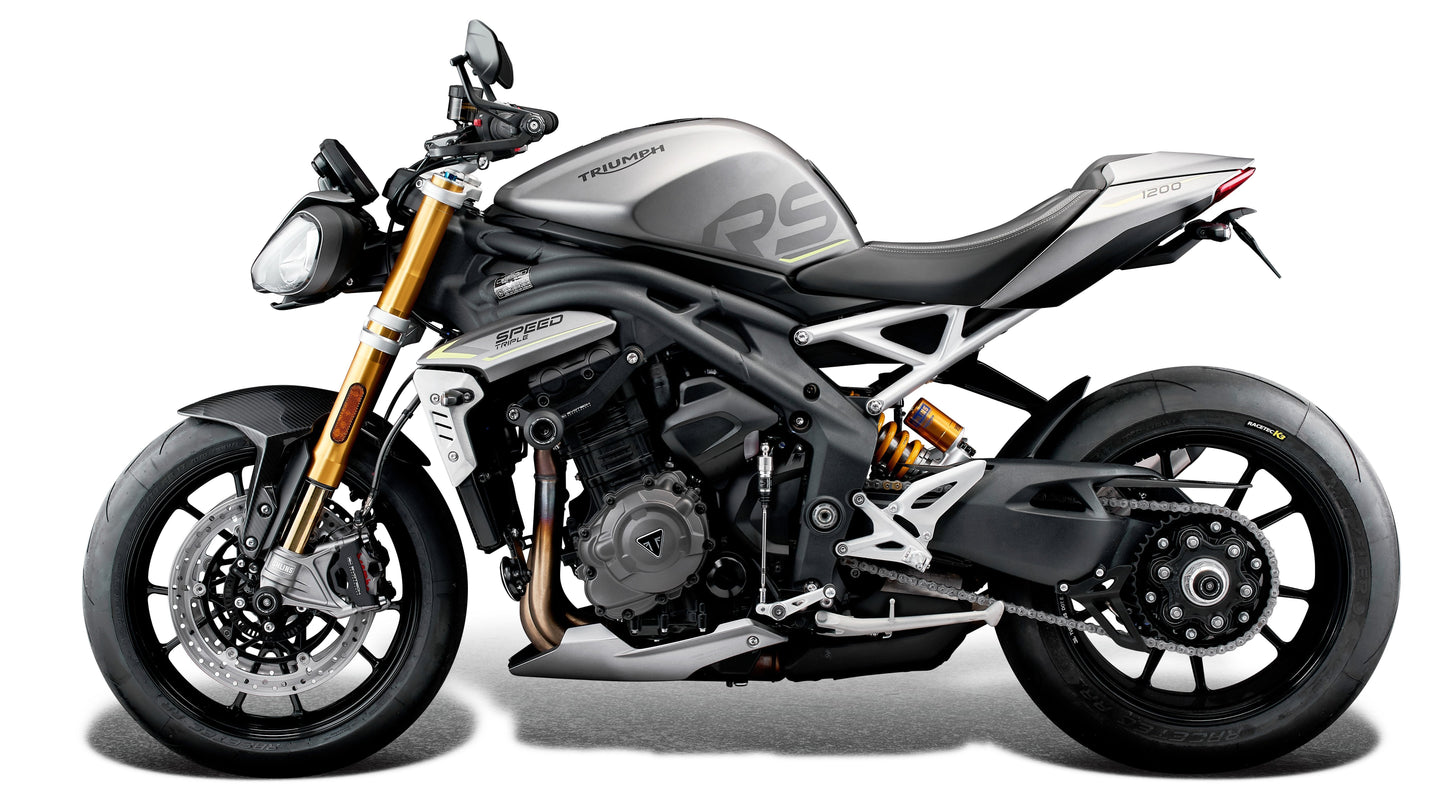Evotech Voorvork en Achterbrug Beschermer Set - Triumph Speed Triple 1200 RS (2021+)