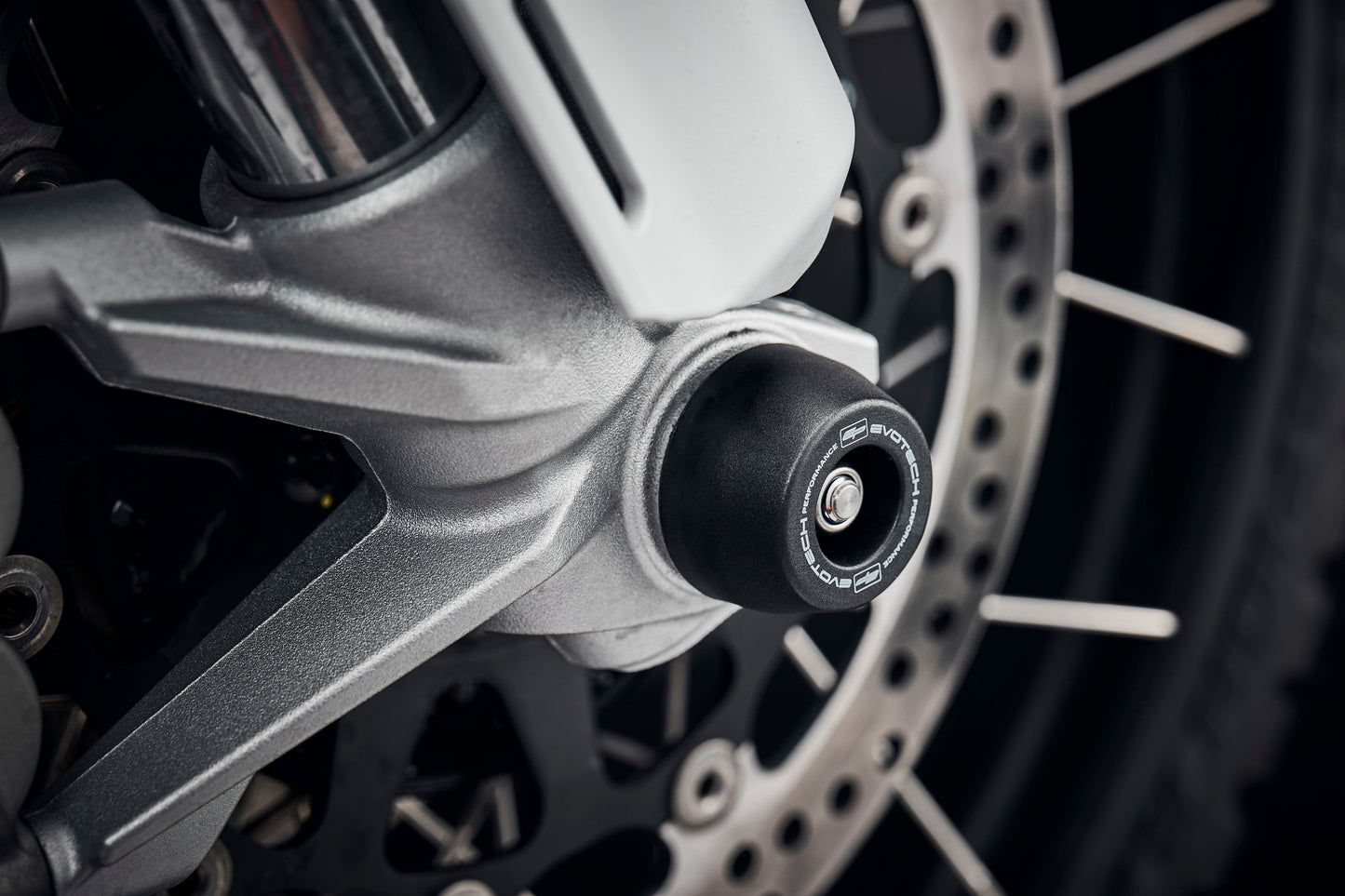 Evotech Voorvork en Achterbrug Beschermer Set - Ducati DesertX (2022+)