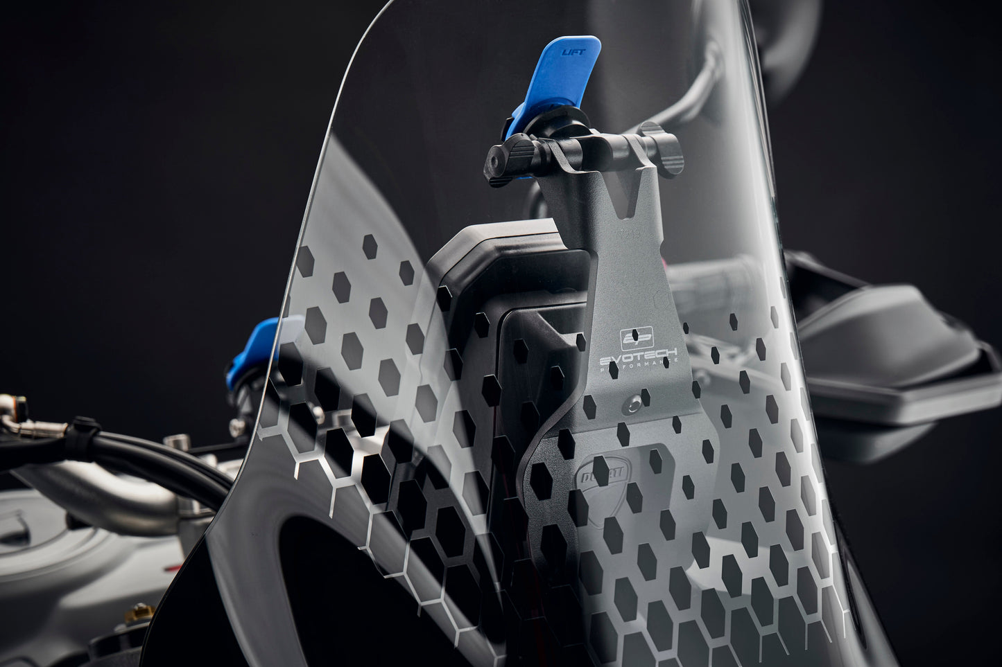 Navigatiesteun Evotech Performance voor Quad Lock - Ducati DesertX (2022+)