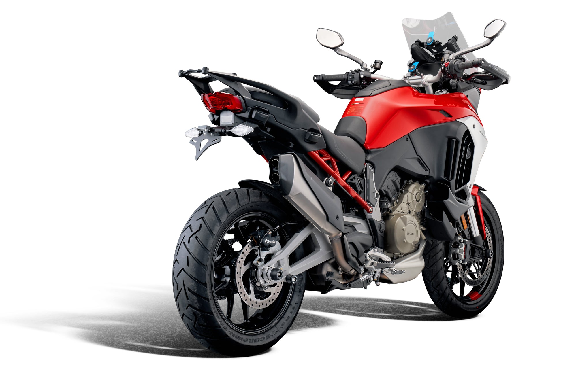 Evotech Ducati Multistrada V4 Pikes Peak Kentekenplaathouder (2022+)