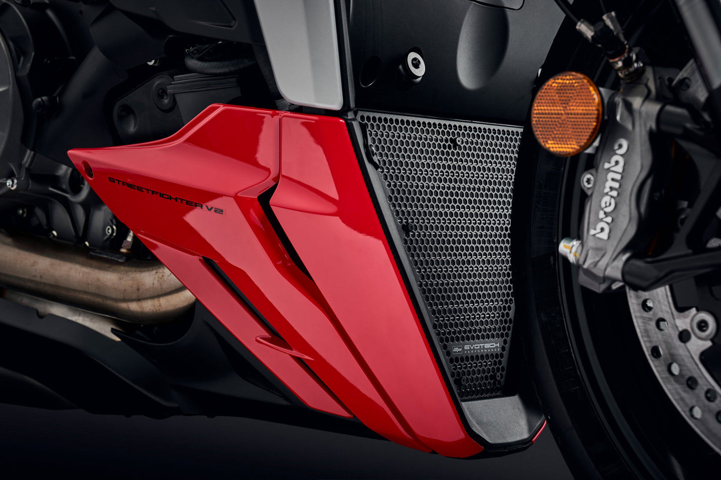 Evotech Ducati Streetfighter V2 Radiatorcover Set (2022+)
