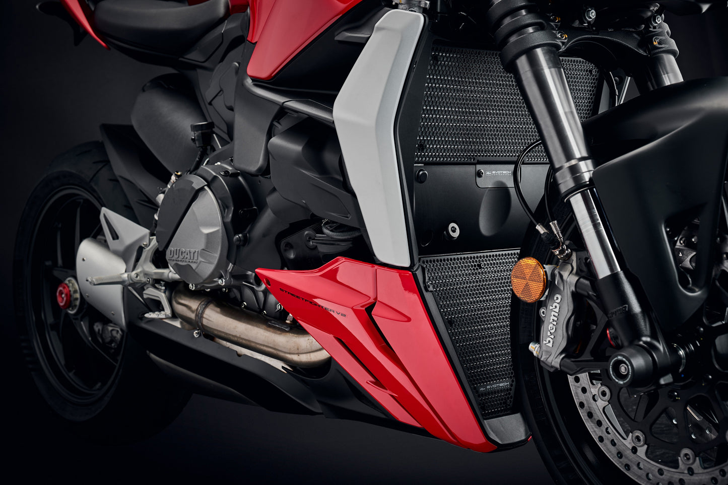 Evotech Ducati Streetfighter V2 Radiatorcover Set (2022 - 2024)