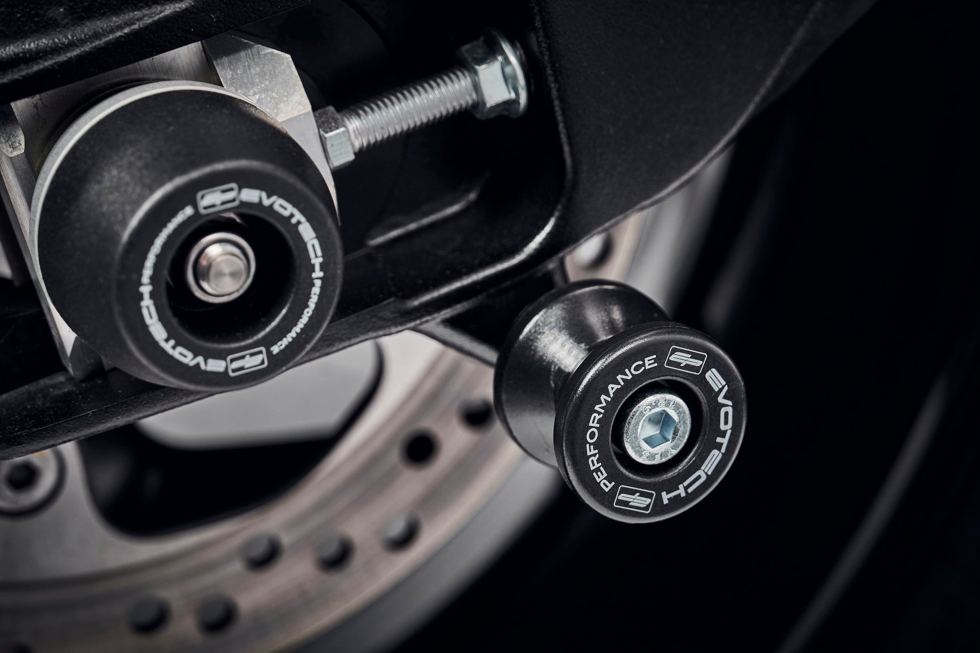 Evotech Paddock Stand Bobbins - Suzuki GSX-S1000FT (2018-2021)