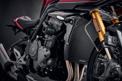 Evotech Radiatorcover (Black) - Triumph Speed Triple 1200 RR (2022+)