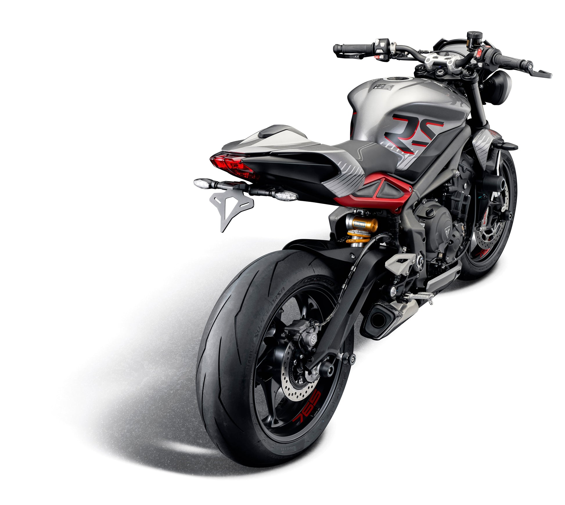 Evotech Triumph Street Triple S Kentekenplaathouder 2017 - 2019