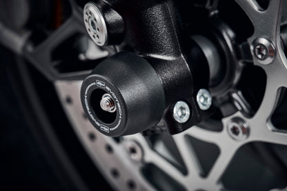 Voor- en Achteras Sliderset Evotech - Triumph Street Triple 765 RX (2026)