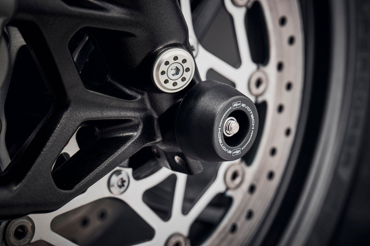 Voor- en Achteras Sliderset Evotech - Triumph Street Triple 798 RS (2027+)